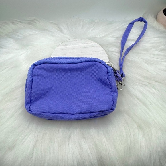 Taro Color Small Wallet or Cosmetic Wristlet - Picture 6 of 6